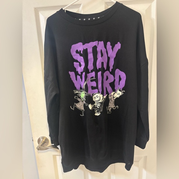 Disney Tops - Disney Nightmare Before‎ Christmas Sweatshirt